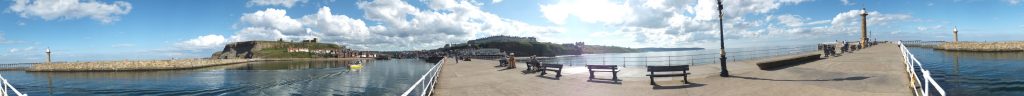 Panoramic Picture 3, taken 18th July 2016 on Whitby's West Pier